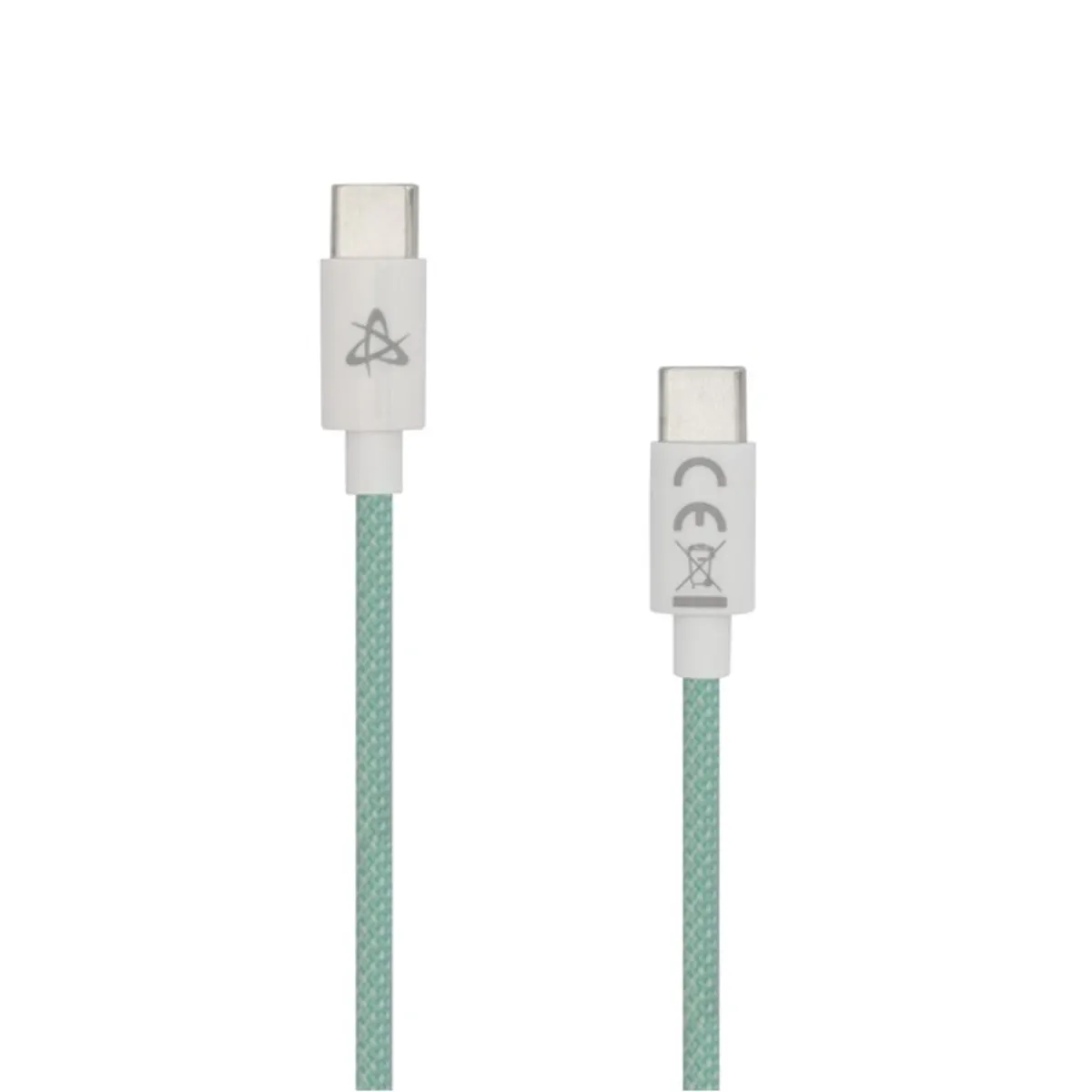 SBOX TYPE-C-1-G Type-C adat- és töltőkábel 100 cm zöld 60W #1