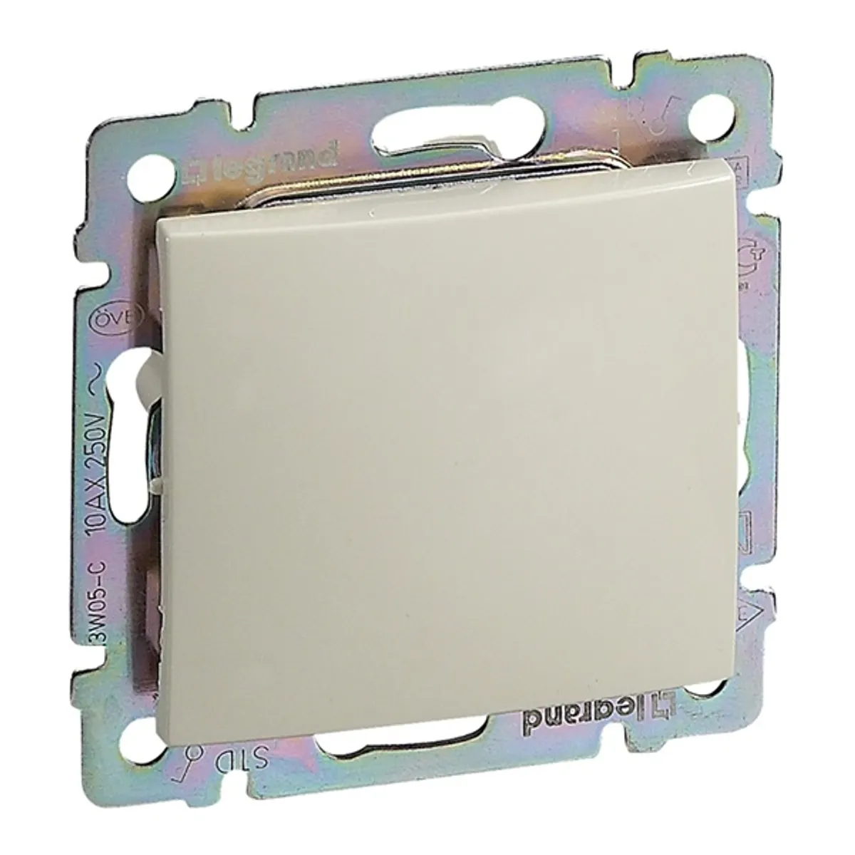 Legrand 774301 Valena egypólusú kapcsoló 1P 10A elefántcsont IP31 rugós bekötés #1