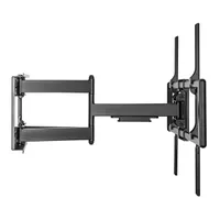 STANSSON WM-60120-5-60 60"-120" teljes mozgástartományú fali TV konzol 120 kg VESA 200x200-900x600 dőlés 5-15° forgás 60°-60° #4