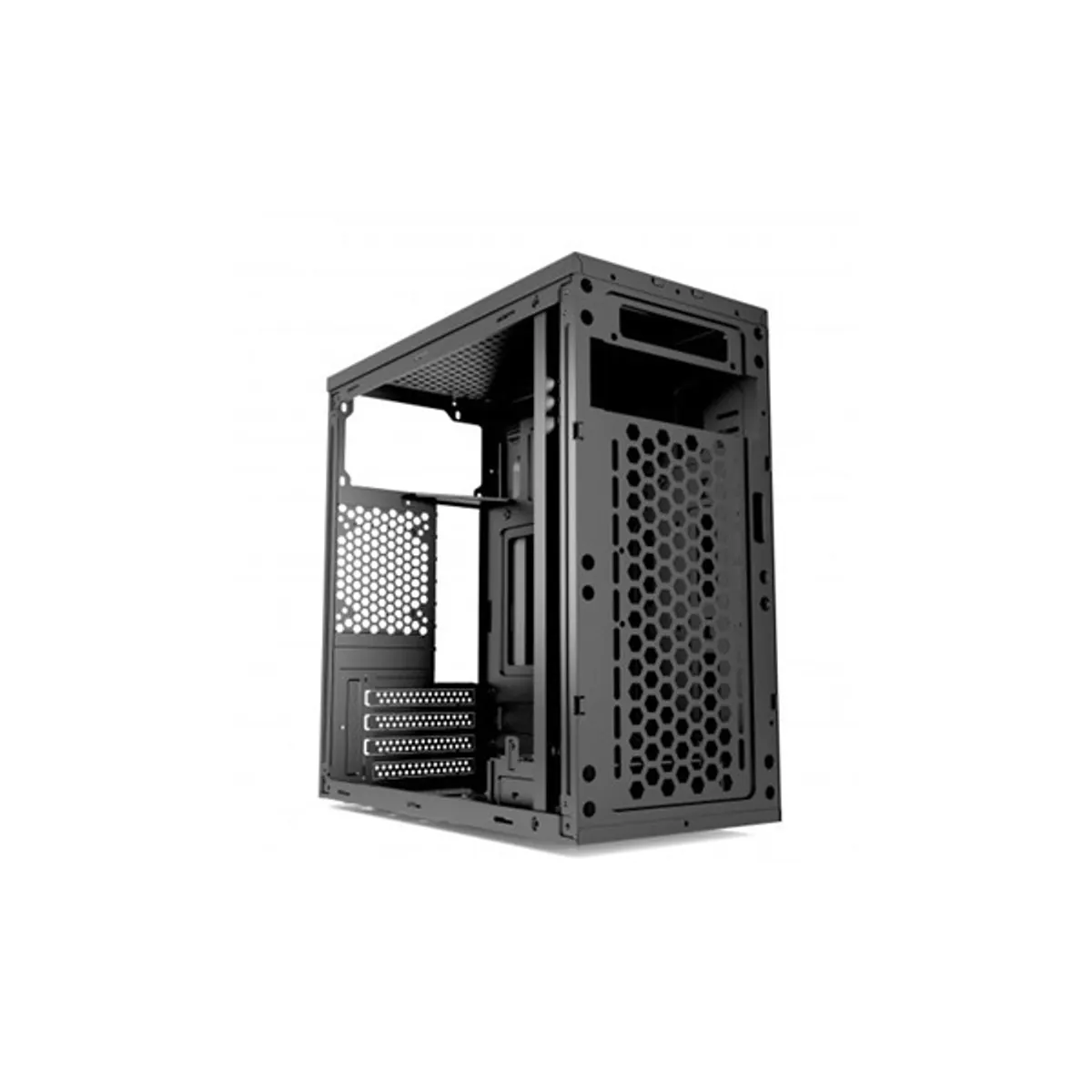 Spire SPM1415B-420W-E12-U3 Tricer 1415 acél fekete mATX 420 W USB 3.0 3,5" külső hely 1 db 2,5" belső hely 2 db #4