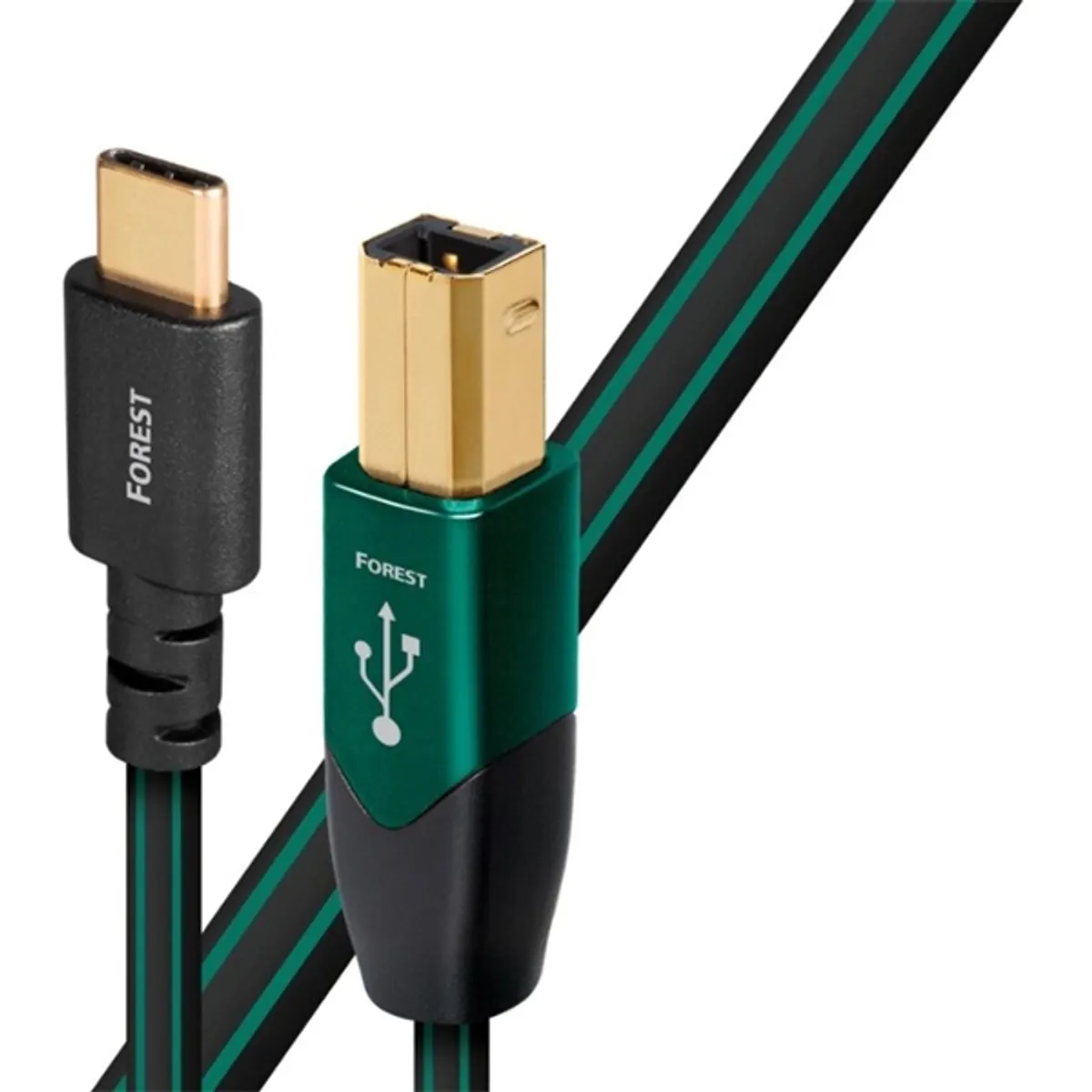 AudioQuest USBFOR20.75CB Forest USB-C és USB-B kábel 75 cm #1