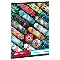 ARS UNA 50842285 leckefüzet A5 38 lapos vonalas mintás