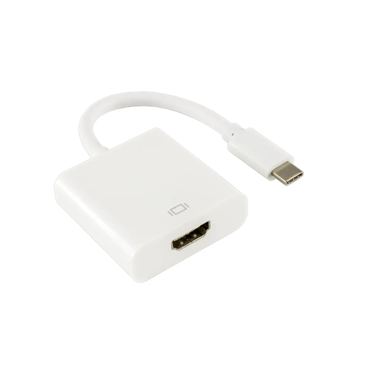 SBOX AD.HDMI-TYPEC/R HDMI F-Type-C M adapter Fehér 15 cm USB 3.1 10 Gbps #1