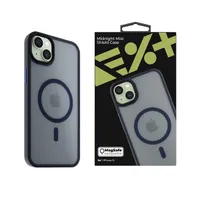NEXTONE IPH-15-MAGSF-MISTCASE-MN Mist Shield hátlap Szilikon Fekete iPhone 15 MagSafe 6,1"