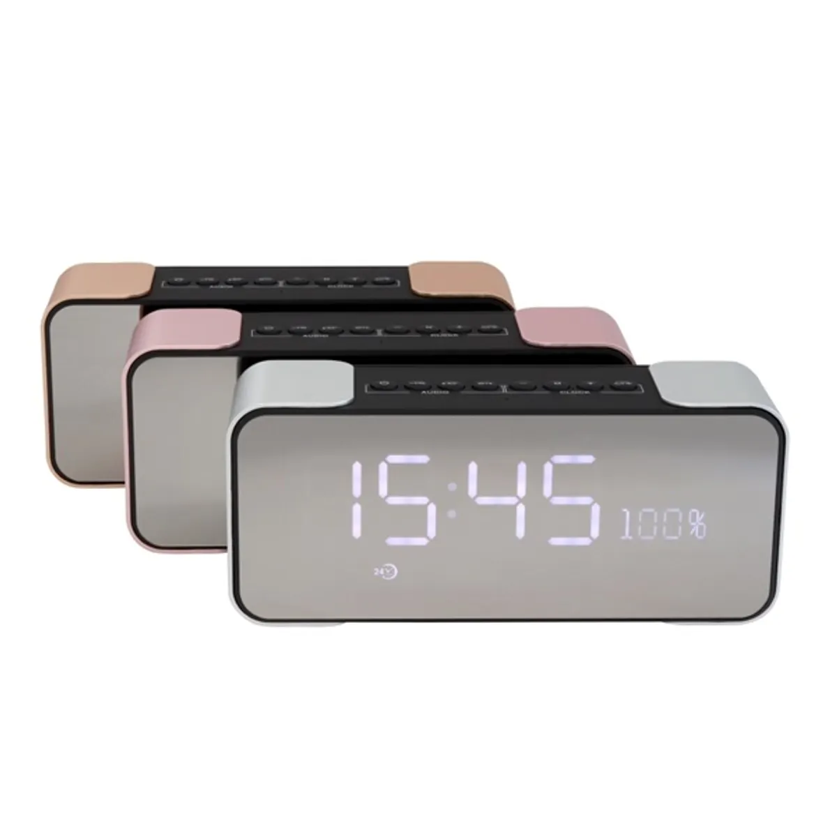 STANSSON BSP343G Prime arany Bluetooth 5.0, FM rádió, ébresztő, hordozható, 6 óra üzemidő #6