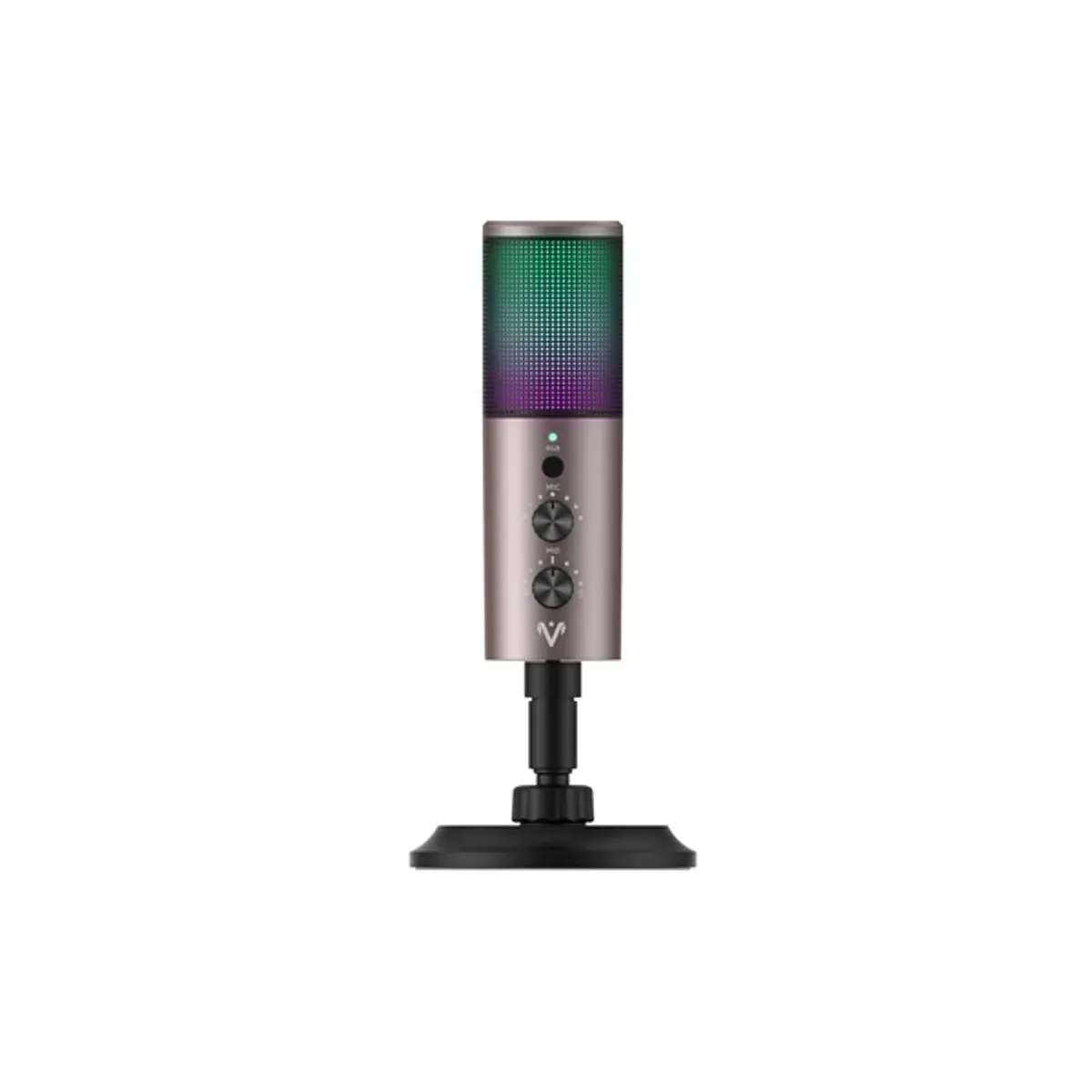 Ventaris VGM20 Syrinx mikrofon usb rgb érintésvezérlésű némítás zajcsökkentés cardioid 1,8 m usb-a usb-c kábel #2