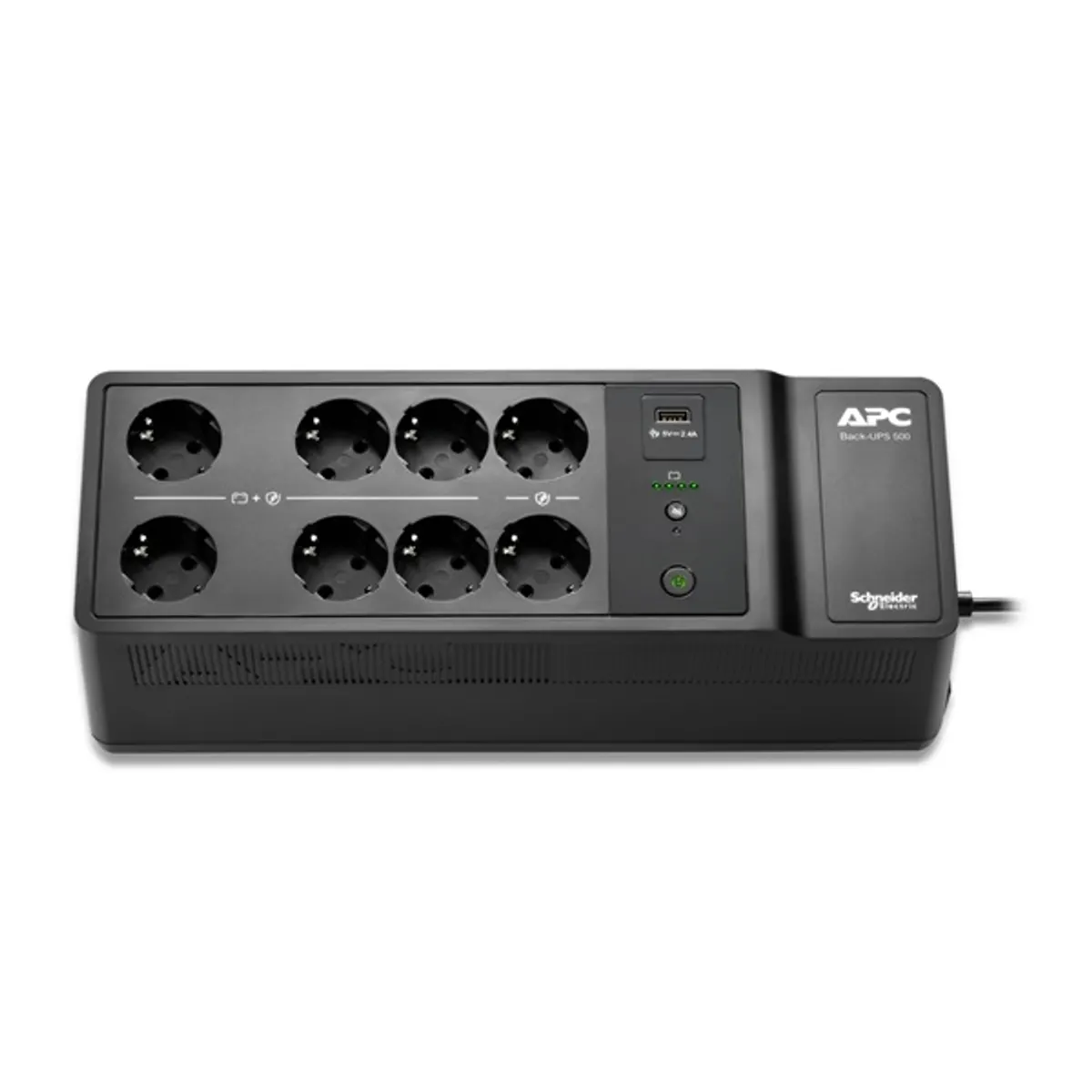 APC BE500G2-GR Back-UPS 8 kimenet USB-A töltőport 230V 300W 500VA #2