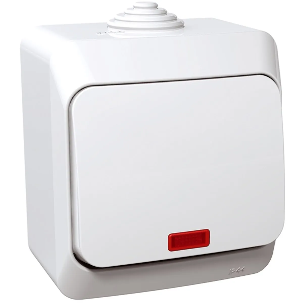 Schneider WDE000514 Cedar Plus fehér IP44 jelzőfénnyel 1 P kapcsoló #1