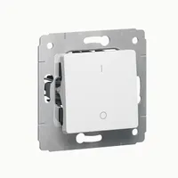 Legrand 773602 Cariva 2P kapcsoló 10A Fehér IP20 csavaros