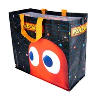 KONIX KX-CABA-PACM/MAZ Pac-Man bevásárló táska Maze Méret M, anyag: rPET