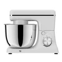TOO SM-1500-W Konyhai robotgép 1500 W, 4 L rozsdamentes acél edény, fehér, 10 sebességfokozat, dagasztókar, habverő