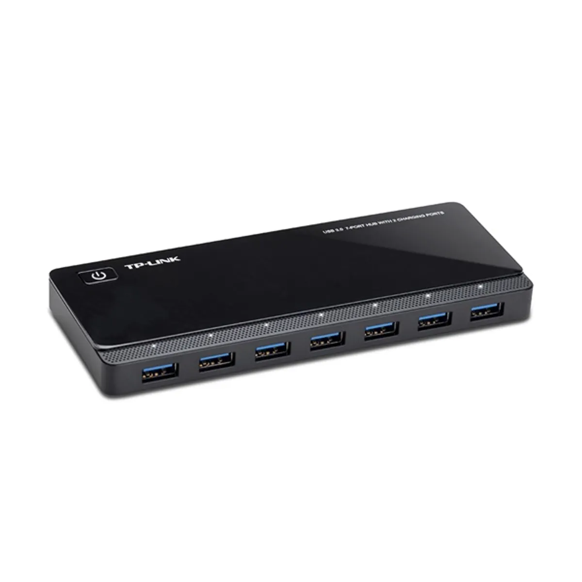 TP-Link UH720 9x USB Type A portos USB 3.0 külső tápos hub, 100 cm kábel #1