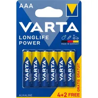 VARTA 4903121436 Longlife Power AAA alkáli elem 6db #2