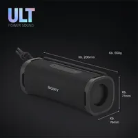 Sony SRSULT10B.CE7 ULT FIELD 1 fekete IP67, 30 W RMS, 2900 mAh #9