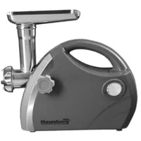 HAUSBERG HB-3430GR húsdaráló rézmotor rozsdamentes acél kés 3-5-7 mm 1 kg-perc fordított 85 dB kolbász kibbeh