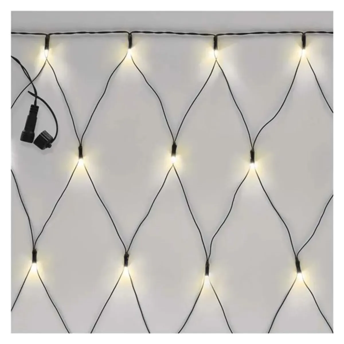 EMOS D1DW01 háló fényfüzér 2x1,5 m kábel 200 cm meleg fehér IP44 LED 160 4 W #3