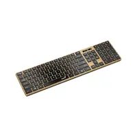 Genius 31320004404 vezeték nélküli billentyűzet fa kivitel magyar nyelv RF Bluetooth USB 10 m numerikus billentyűzet #2