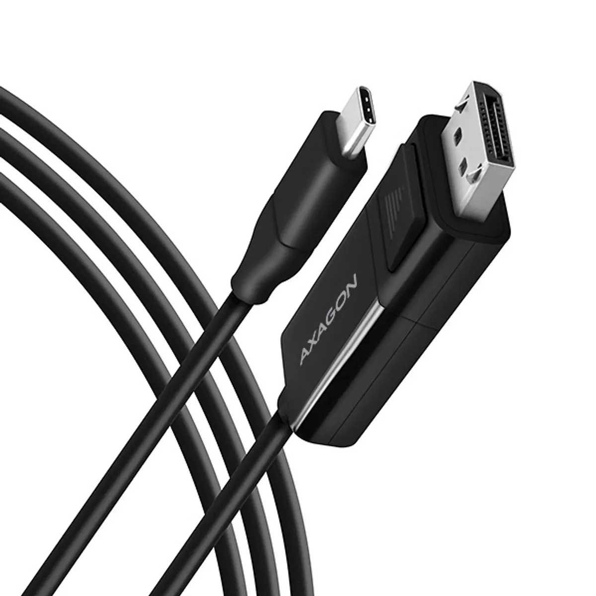 AXAGON RVC-DPC USB-C to DisplayPort kábel aktív 1,8 m fekete #1