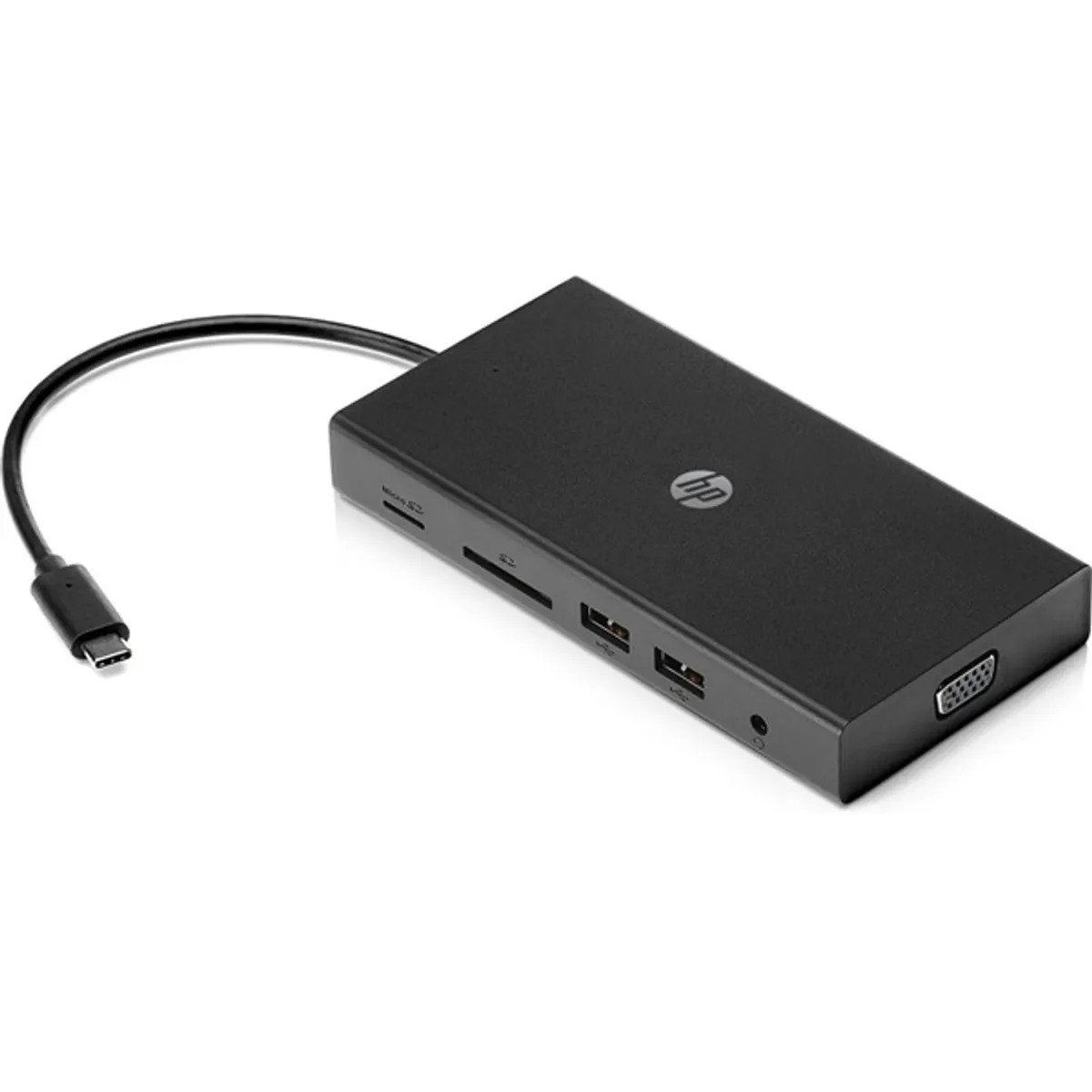 HEWLETT PACKARD 1C1Y5AA USB-C dokkoló HDMI VGA RJ45 USB-C anya USB-A 4 db microSD SD 3.5mm audio #2