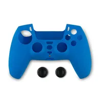 Spartan Gear 2808148 PS5 kontroller szilikon védő kék 2db analóg karvédő