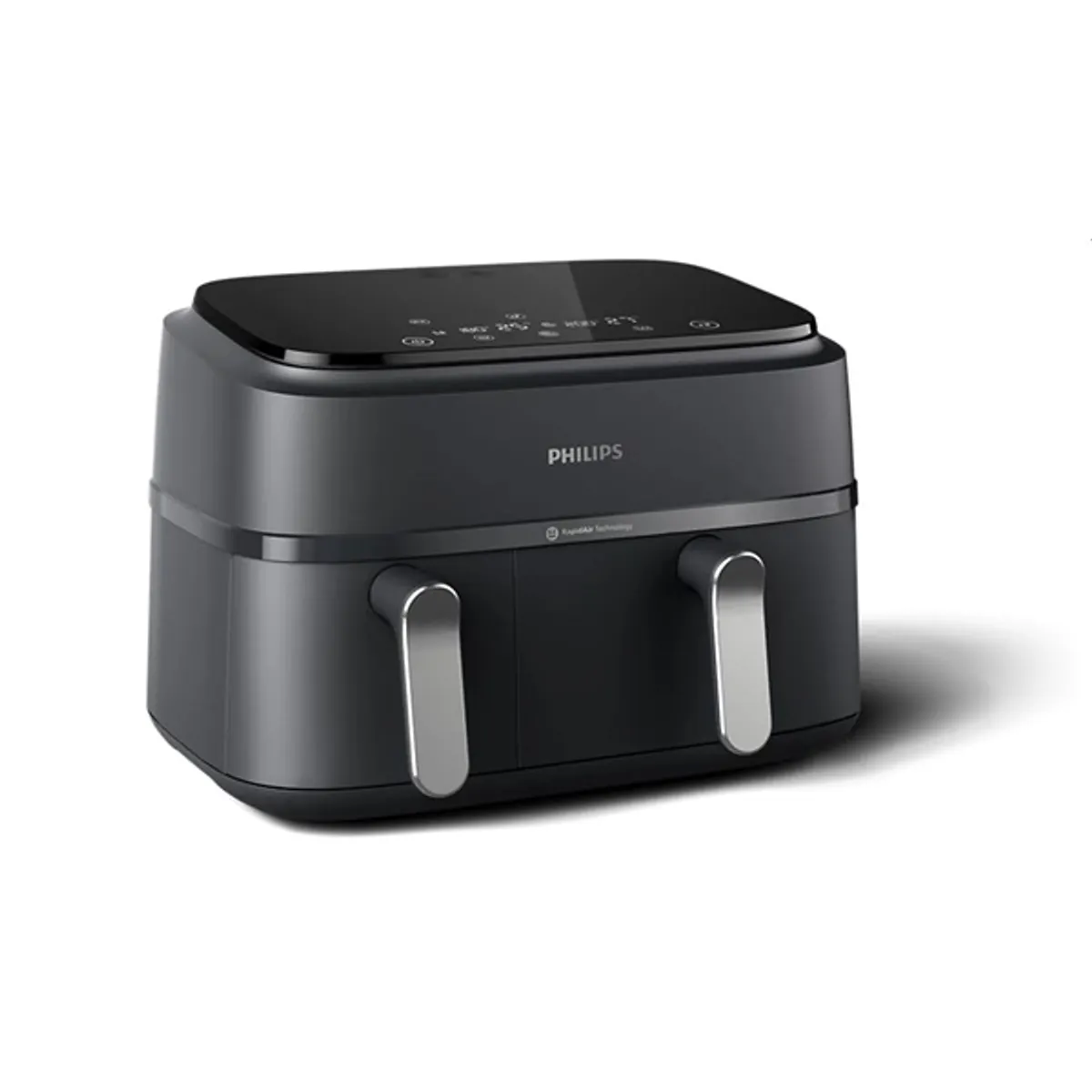 PHILIPS NA351/00 Dupla kosaras forrólevegős sütő 9 L fekete #1