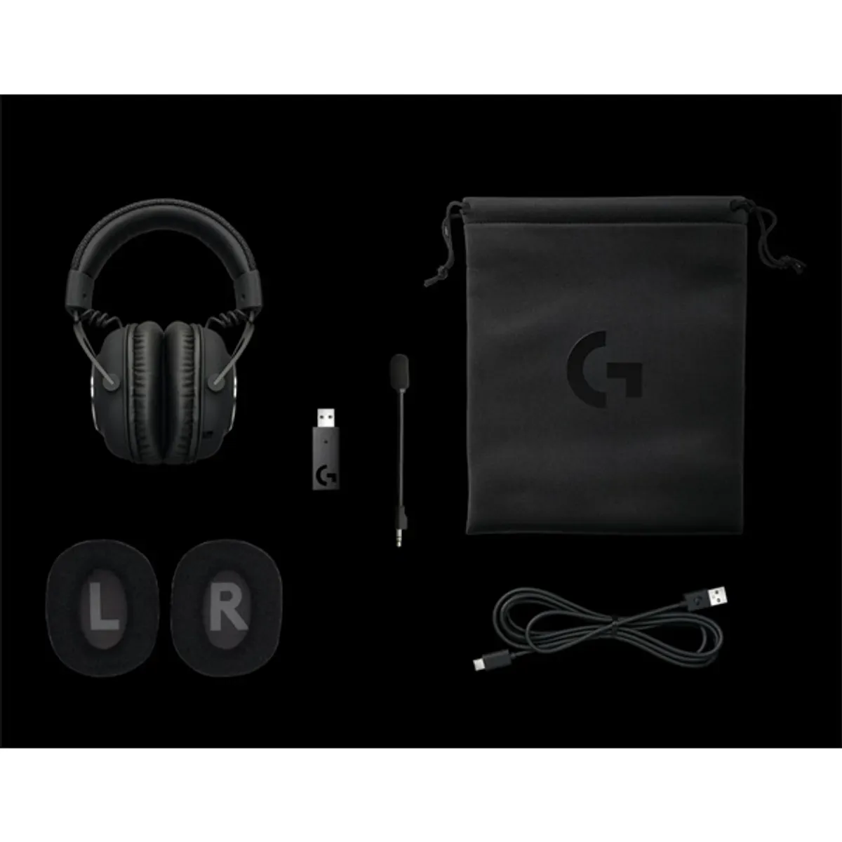 LOGITECH 981-000907 G PRO X Lightspeed fekete fejhallgató Vezeték nélküli Blue VO!CE Pro-G 50 mm DTS Headphone:X 2.0 #4