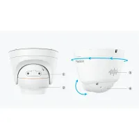 REOLINK RP-PCT12M 12MP PoE toronykamera 2,8mm IR30 reflektor beépített mikrofon IP67 microSD #5