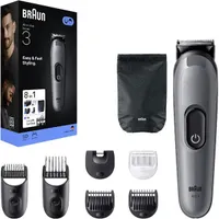 Braun 10AS490185 AIO 3540 multifunkciós testszőrzet ápoló 0,5-21 mm vízálló 50 perc