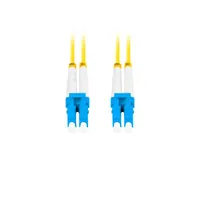 Lanberg FO-LULU-SD11-0100-YE Monomódusú duplex optikai patch kábel 2x LC-UPC csatlakozóval 10 m LSZH G657A1 sárga #3