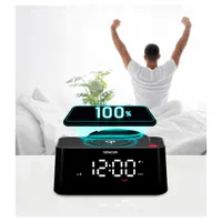Sencor 35056747 ébresztőóra Qi töltővel 3,9" LED kijelző #8