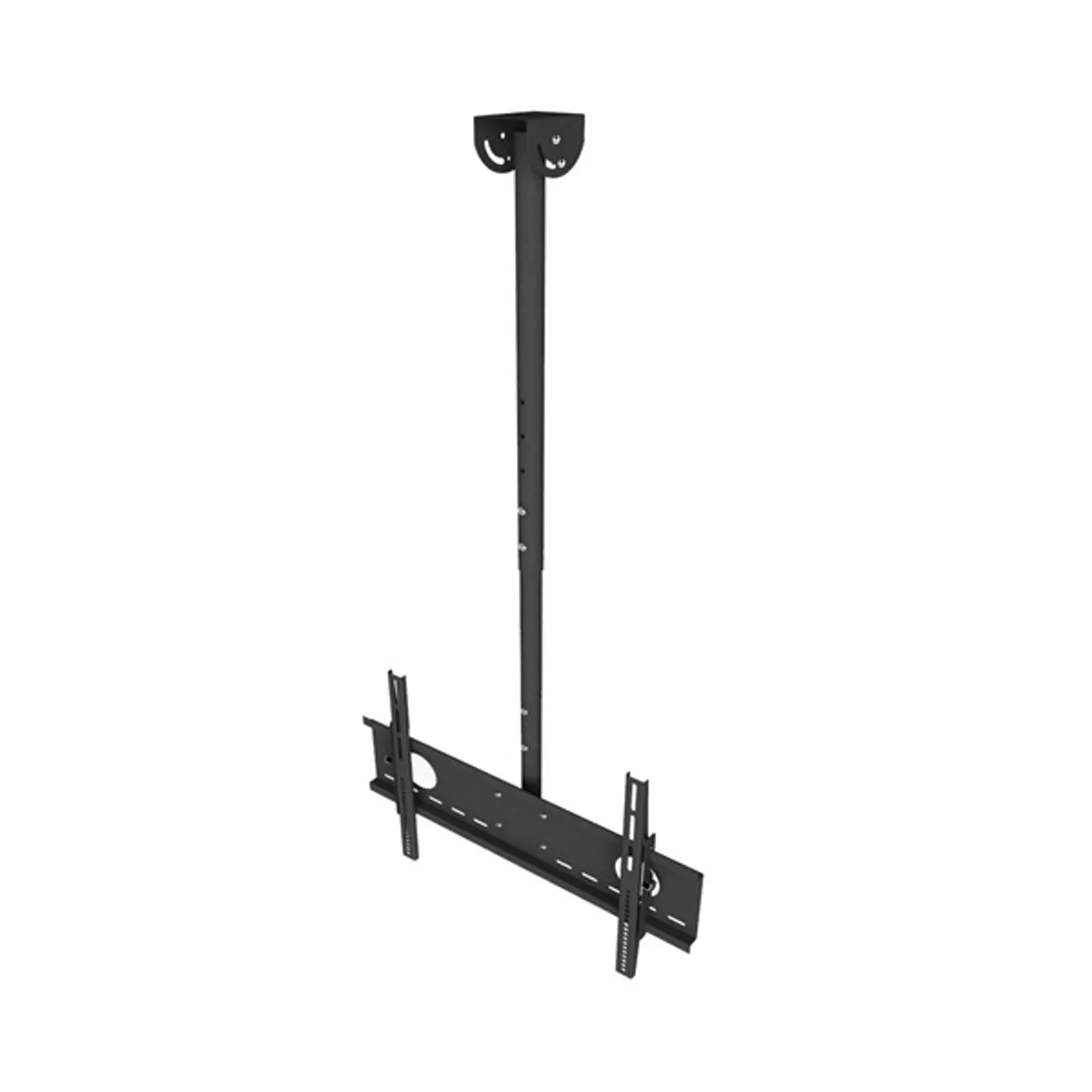 STANSSON WM-102-B mennyezeti tv-tartó 32"-65" fekete acél VESA 600x400 60 kg dönthető 15° #2