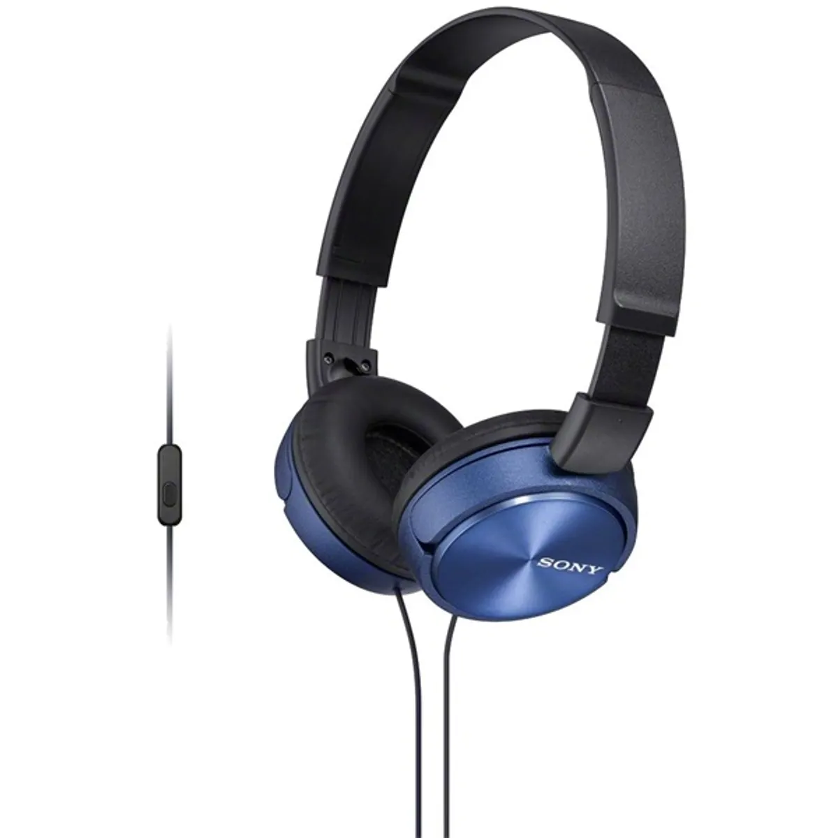 Sony MDRZX310APL.CE7 MDR-ZX310AP 2.0 mikrofonos fejhallgató kék összecsukható #1