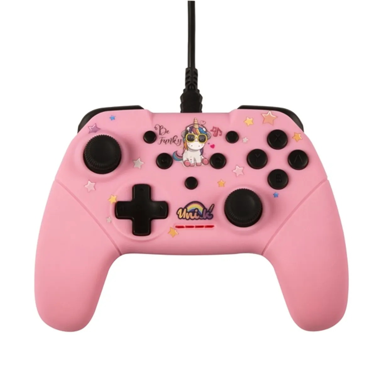 KONIX KX-UNIK-SW-PAD-FUNKY Unik Be Funky kontroller rózsaszín, Nintendo Switch és PC vezetékes, 3 m #3