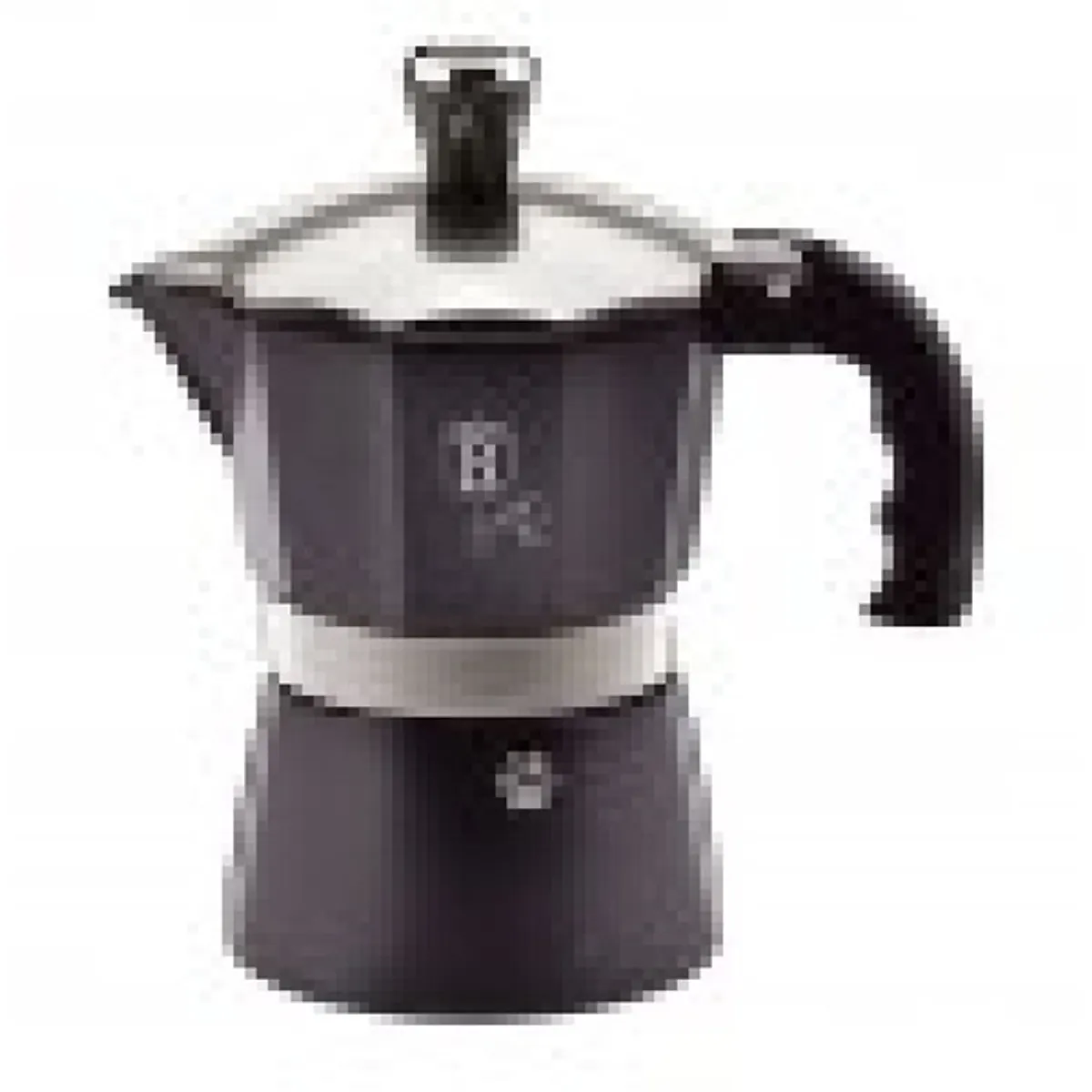 Berlinger Haus BH/8551 carbon edition kotyogós kávéfőző 0,15 L 3 csésze alumínium sötétszürke #1