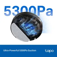 TP-LINK TAPO RV30 MAX robotporszívó és felmosó LiDAR navigáció 5300 Pa 2600 mAh 0,3 L tartály 150 perc WiFi HEPA H11 #4