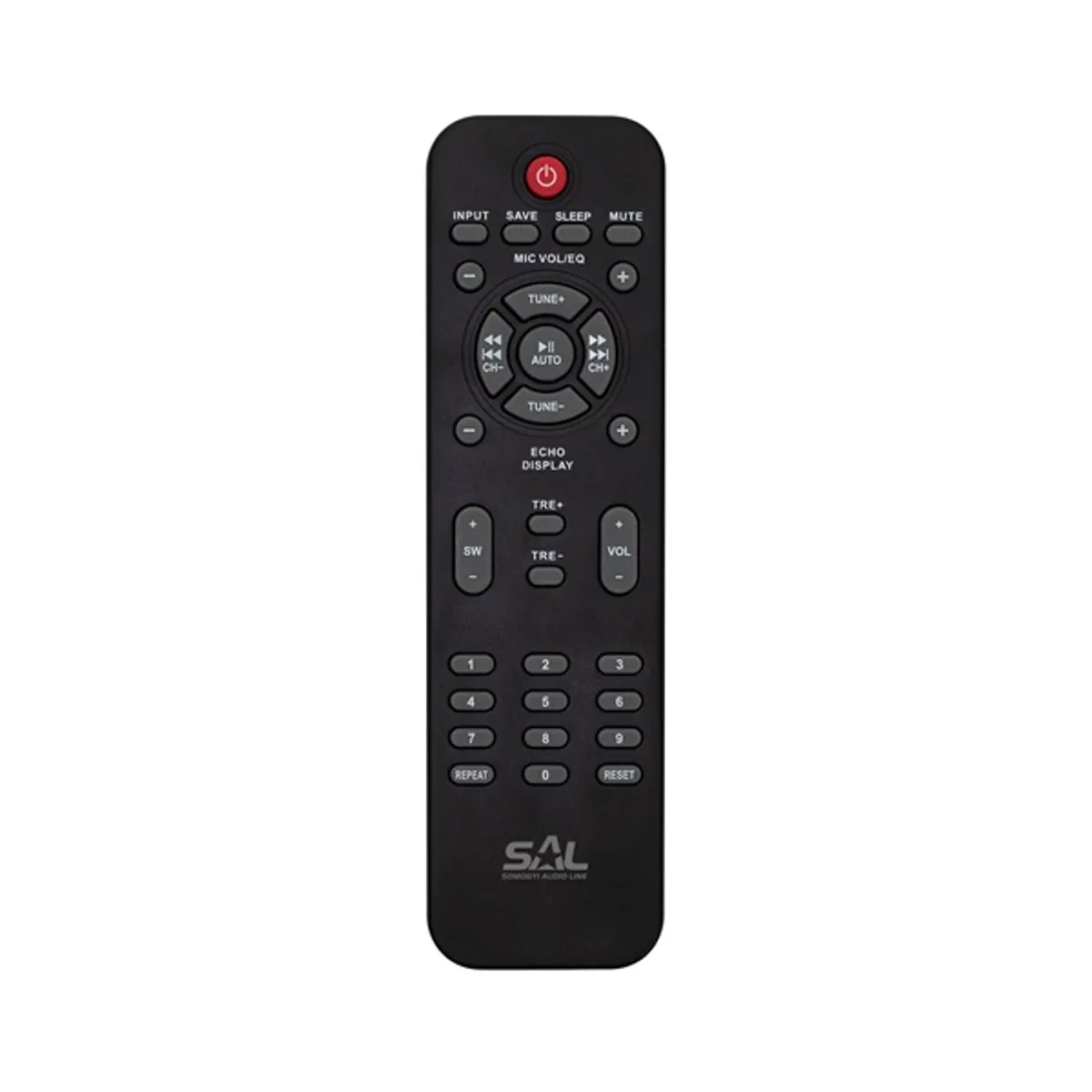 SAL 200BT 3-utas hangszóró pár, Bluetooth, USB, SD, FM, 2x RCA bemenet, két mikrofonbemenet, távirányító #6