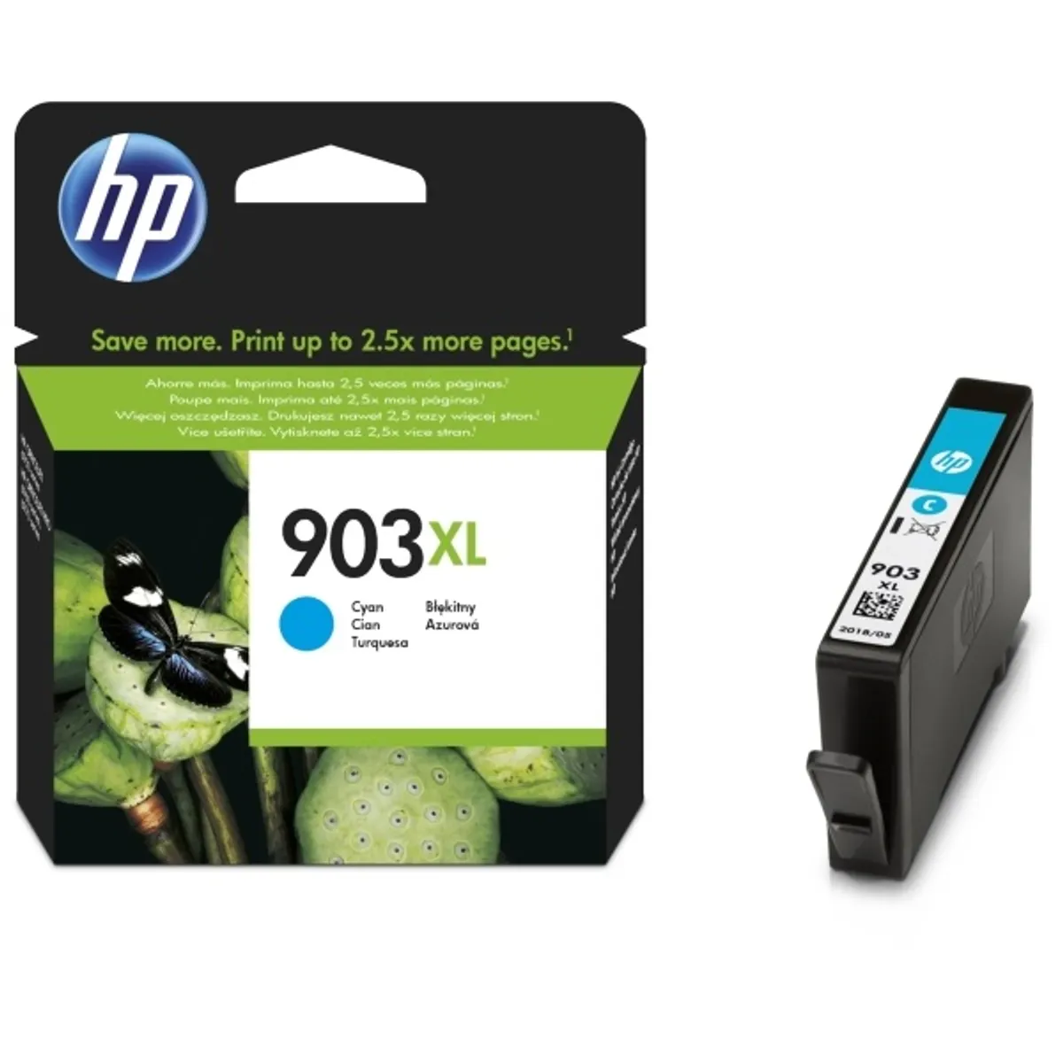Hewlett Packard T6M03AE cián tintapatron 903XL kompatibilis HP Officejet 6950 6960 6970 #2