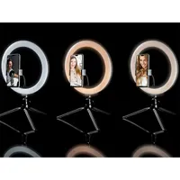Tracer TRAOSW46807 gyűrűs lámpa 26 cm rgb 600-1700 lm 8 W távirányítóval állvánnyal #4