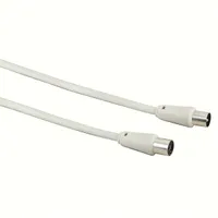 Hama 00042964 ST ANTENNAKÁBEL 75dB Fehér 7,5M Koax-Koax #1