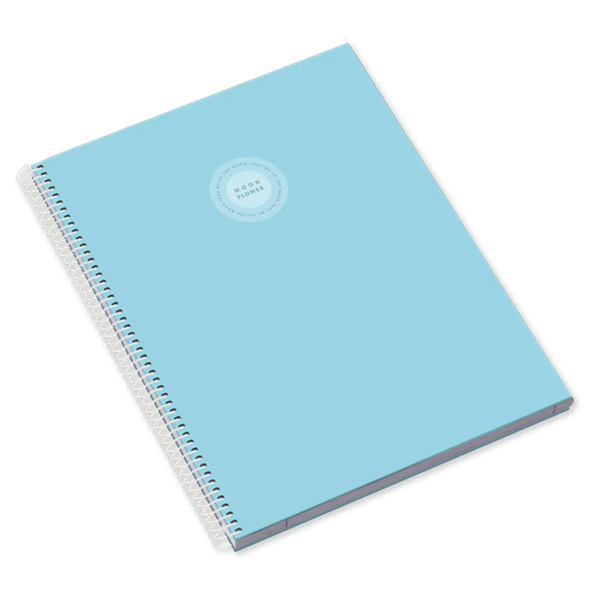 Ambar 27318939 Moonflower Campus Pastel A4 80 lap kockás spirálfüzet #2