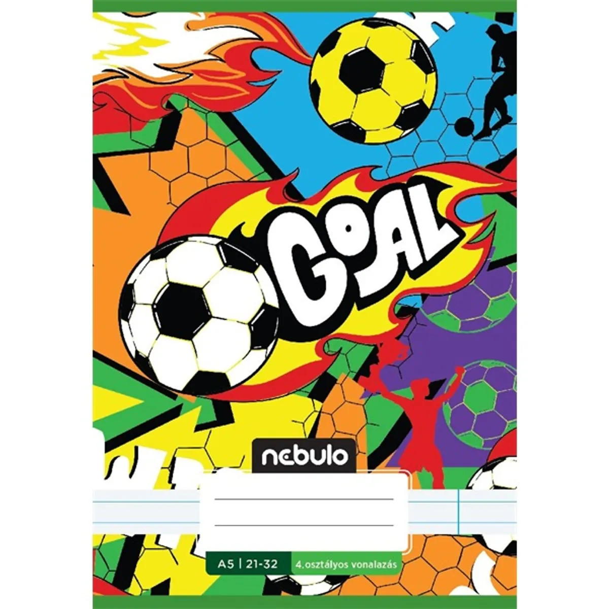 NEBULO VO4-2-VM-A5 füzet vonalas A5 32 lap 4.osztályos tűzött #4