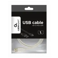 Gembird CCP-MUSB2-AMBM-1M USB-A Micro-B kábel Fekete 100 cm Adatkábel USB 2.0 #3