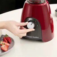 Russell Hobbs 25195026001 RH Desire Red 1,50 l üvegkehely 4 irányú pengék 650 W 2 sebességfokozat pulzáló #5