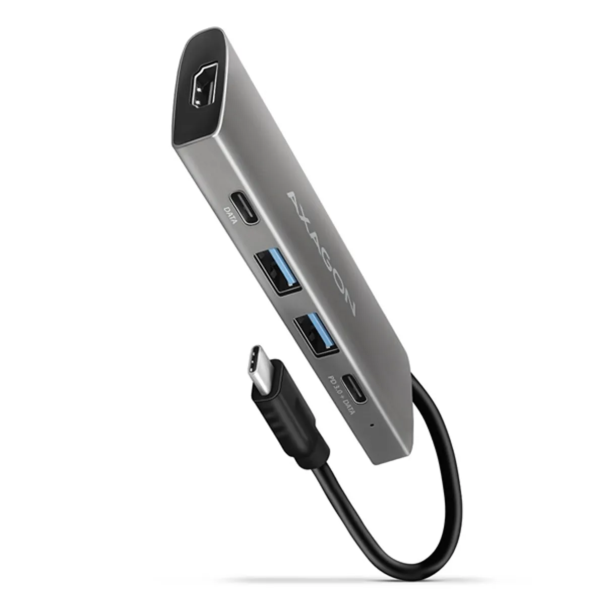 AXAGON HMC-5G2 Speedster 5H USB-C hub HDMI 4K30Hz 60W PD 2x USB-A 2x USB-C #1
