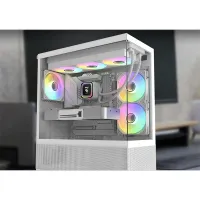 RAIDMAX LD360WT ARGB LD360 ARGB fehér LCD kijelzős vízhűtés 360 mm radiátor #5