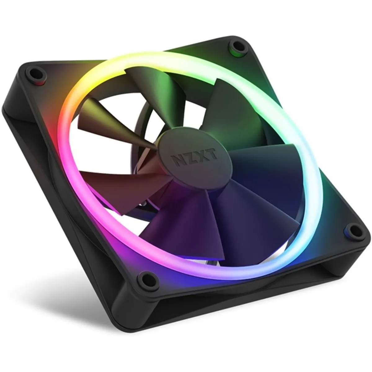 NZXT RF-R12TF-B1 Aer RGB 3 Triple 120 mm 3db PWM RGB fekete ventilátor szett #2