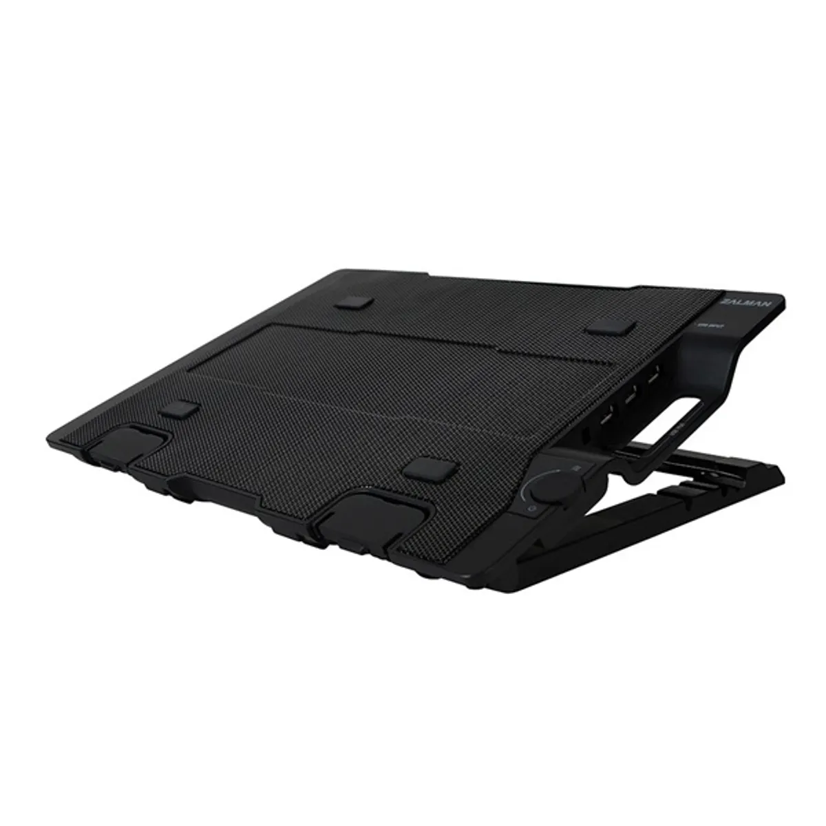 Zalman ZM-NS2000 Notebook hűtőpad 200 mm ventilátor, 610 RPM, 20 dB, 377x283x52 mm, Sleeve Bearing, fekete #1
