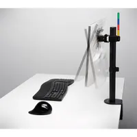 Kensington K55411WW SmartFit Ergo monitorkar teherbírás 8 kg, 34" monitorhoz, 1 monitor, fém fekete forgatható 90 fok elforgatható 180 fok dőlésszög 45 fok #8