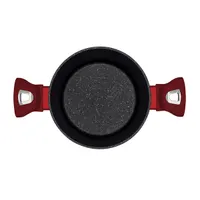 Blaumann BL-3985 burgundi kollekció 2,5 l 20 cm indukciós tapadásmentes lábas fedővel #5