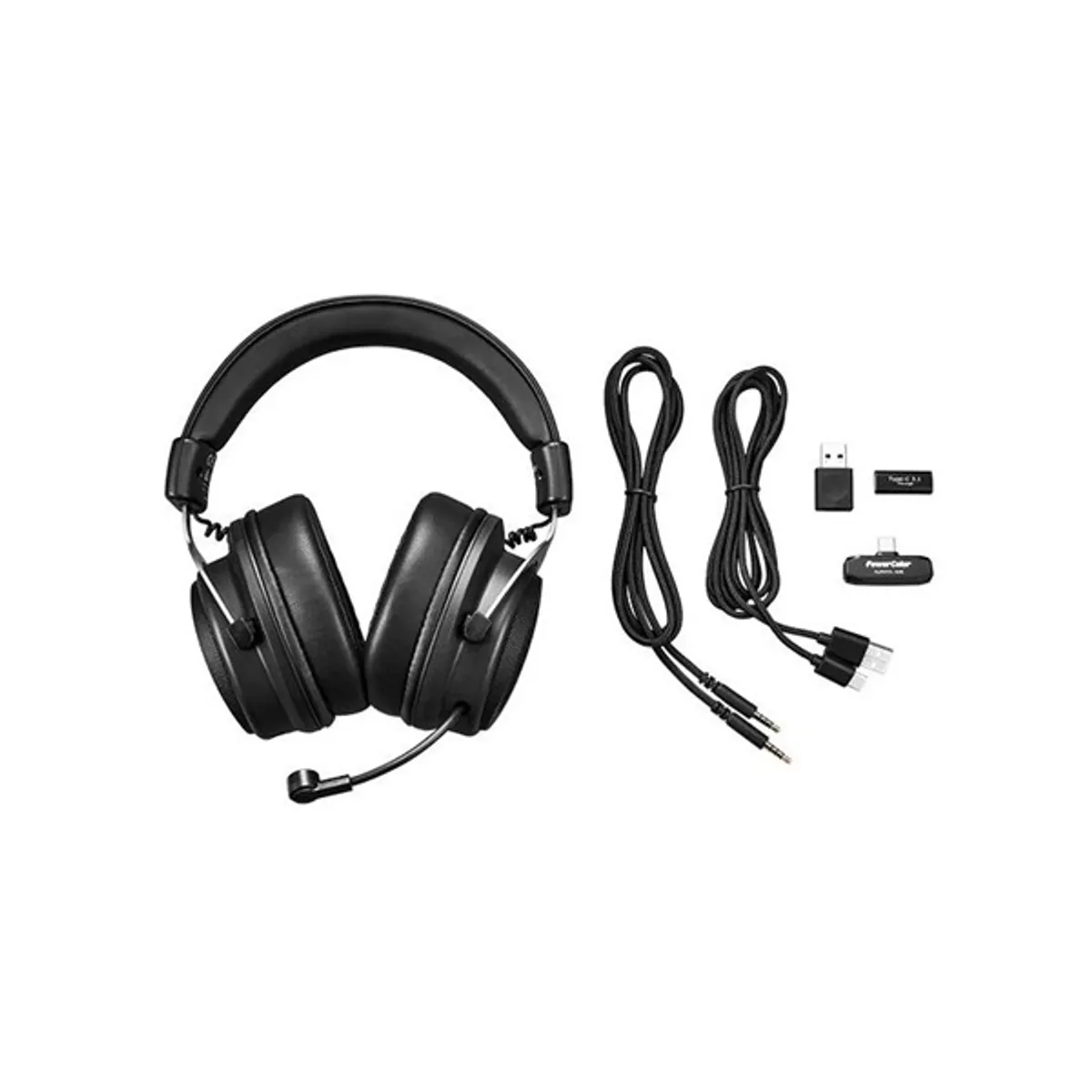 POWERCOLOR ALPHYN AH10 ALPHYN AH10 fekete 50 mm 10 m 2,4 GHz USB-C vezetékes és vezeték nélküli #7